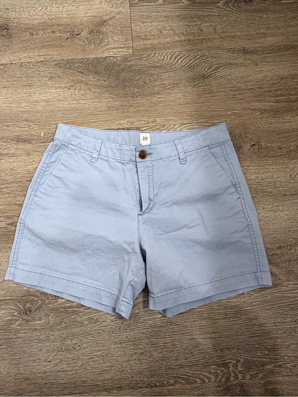 GAP Pale Blue Chino Bermuda Shorts